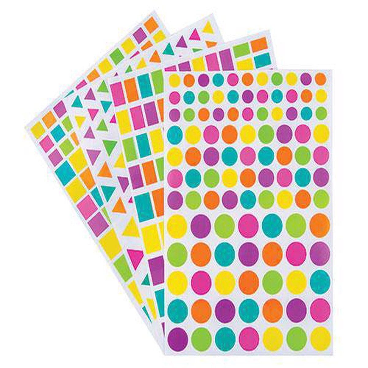 Zart Adhesive Shapes Assorted Pack of 40