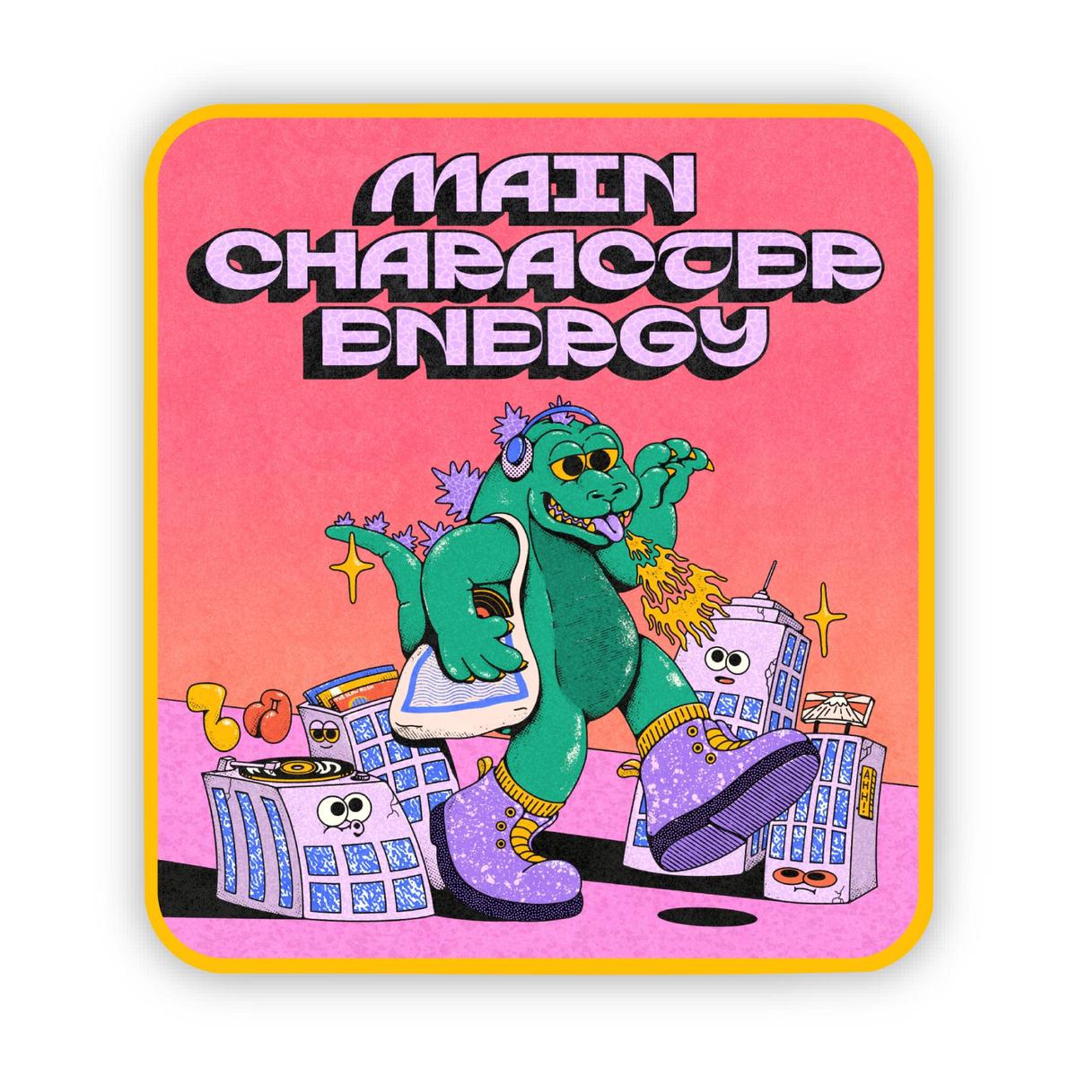 "Main Character Energy" my sunbeam sticker