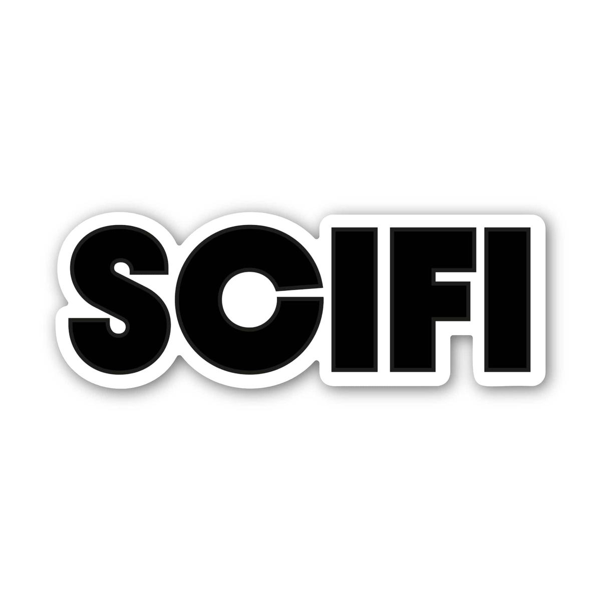 "Sci-fi" Bookish Trope Sticker