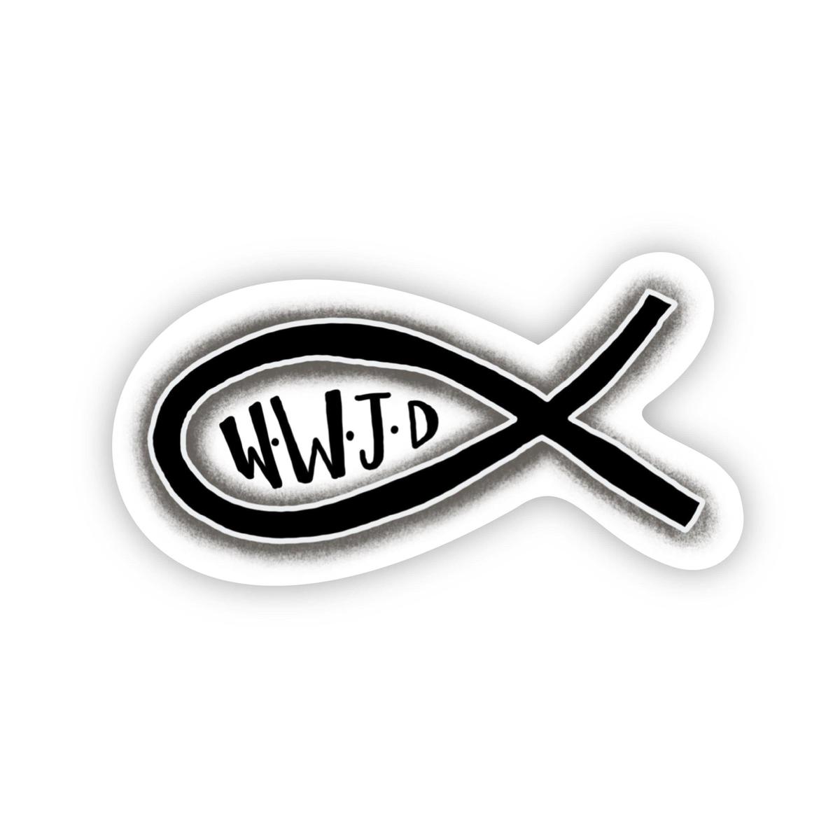 WWJD Sticker