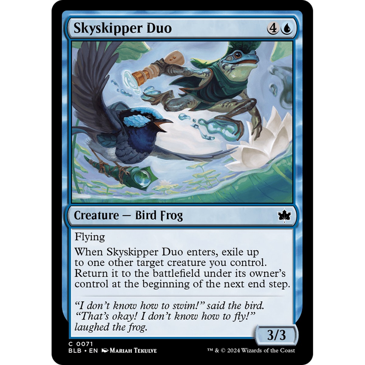 Skyskipper Duo (BLB-071) - Bloomburrow