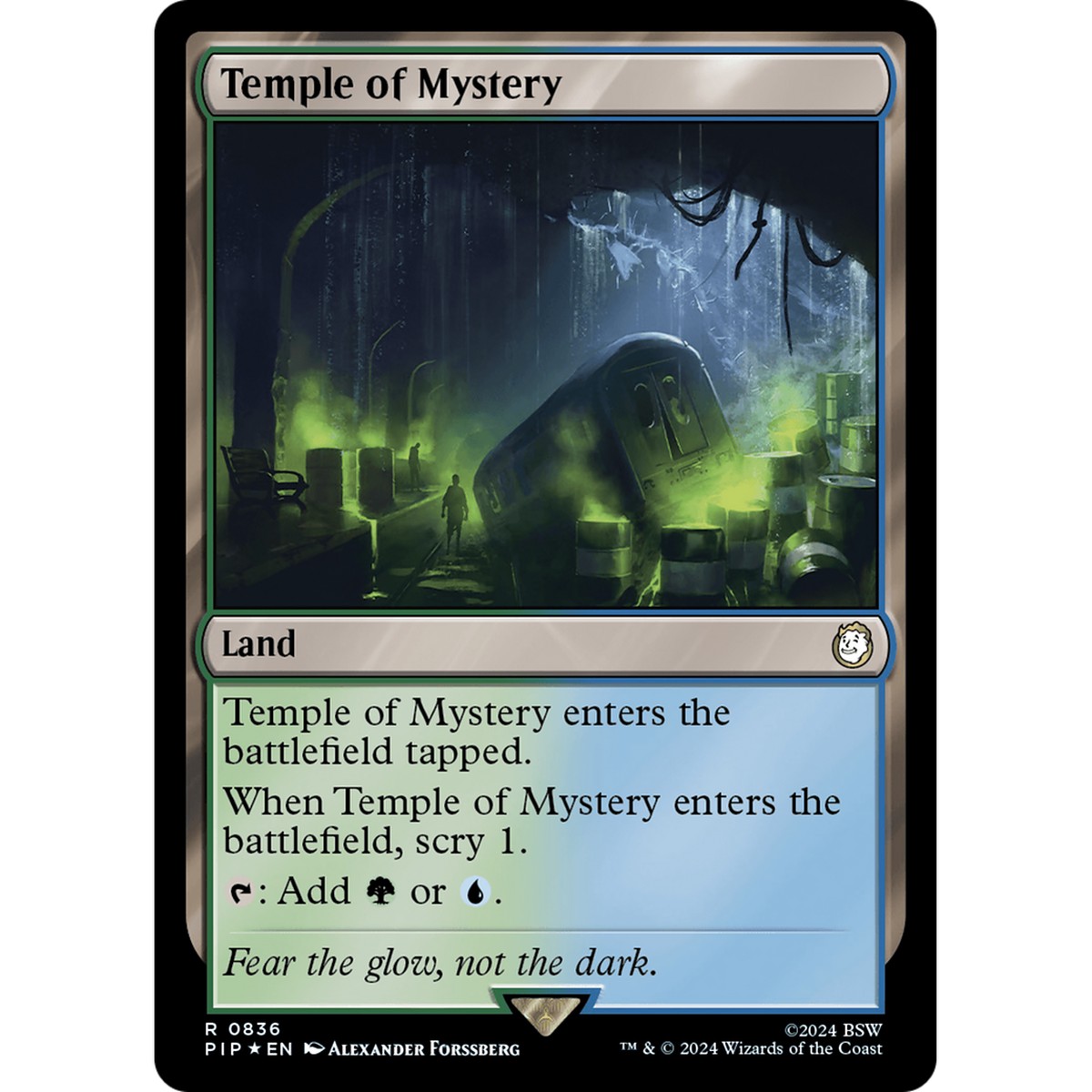 Temple of Mystery (PIP-836) - Fallout Foil