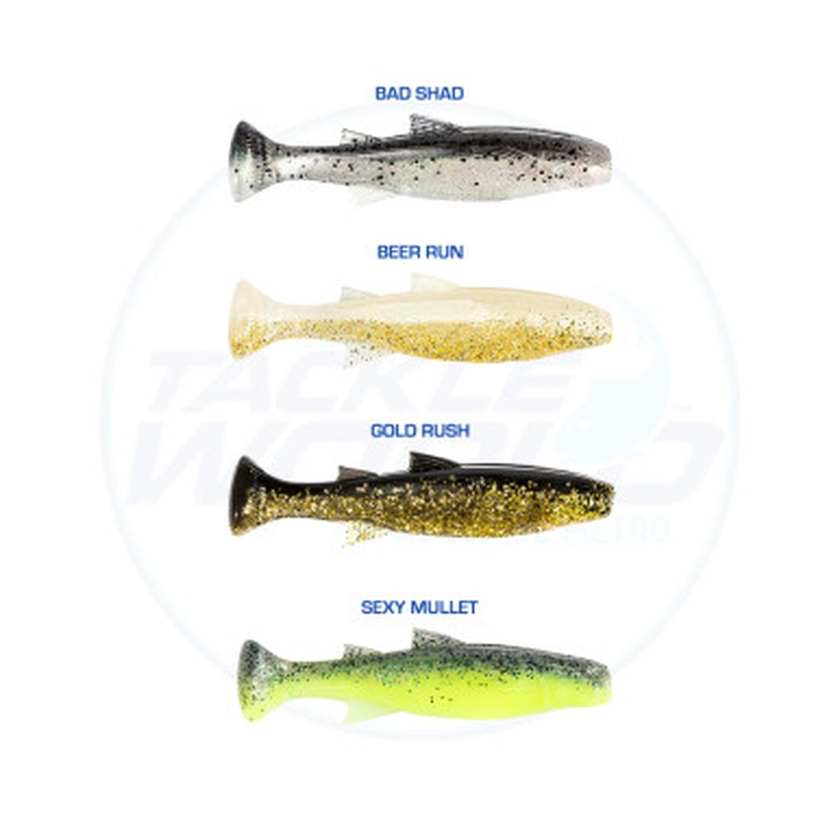 Zman Mulletron Loose Body Unrigged Soft Plastic Lure 3.3 Inch