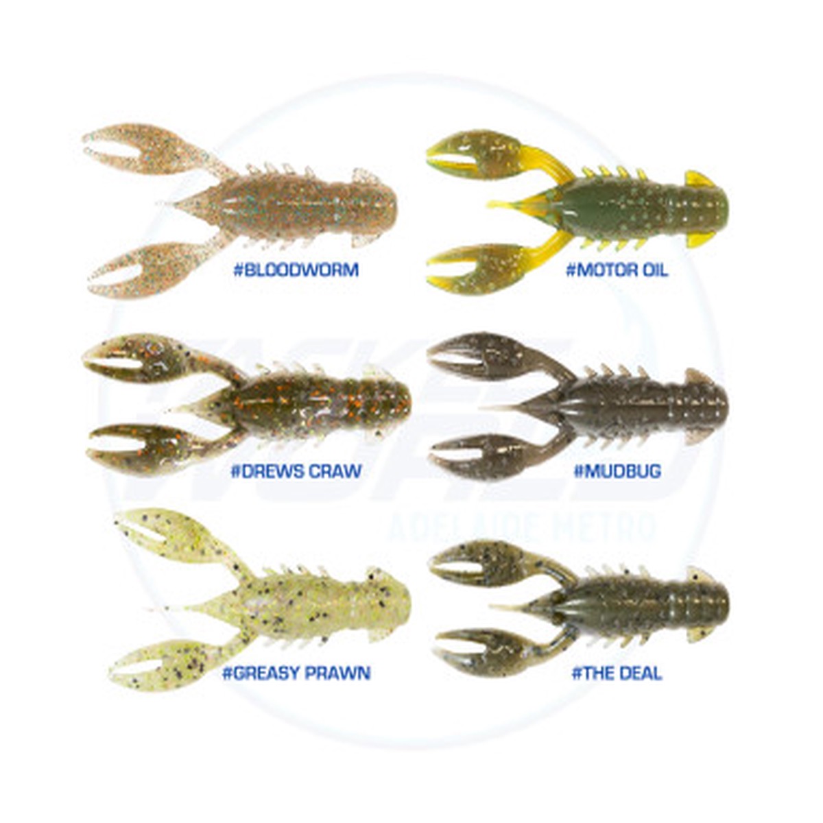 ZMan TRD Crawz Soft Plastic Fishing Lure 2.5 Inch
