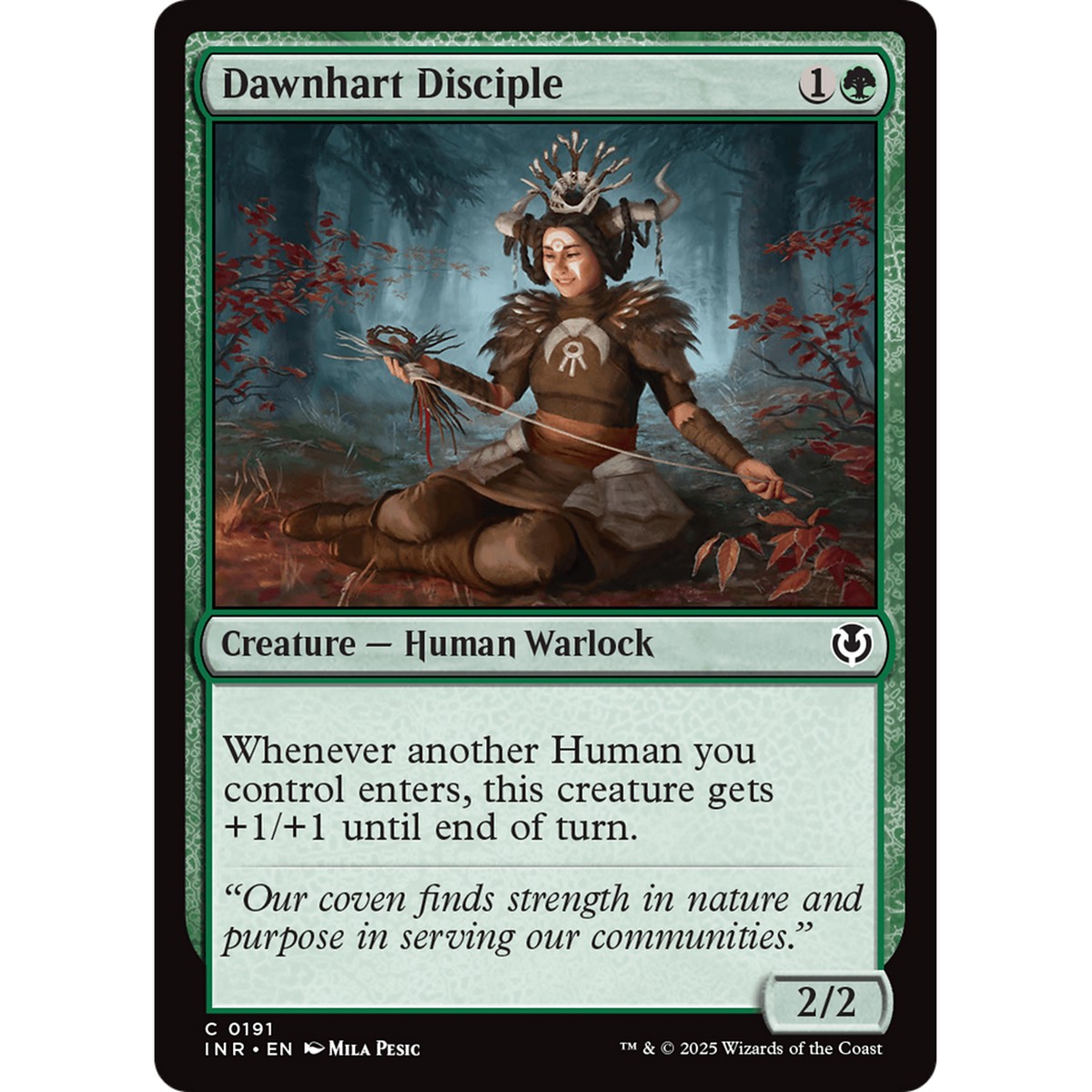Dawnhart Disciple (INR-191) - Innistrad Remastered Foil