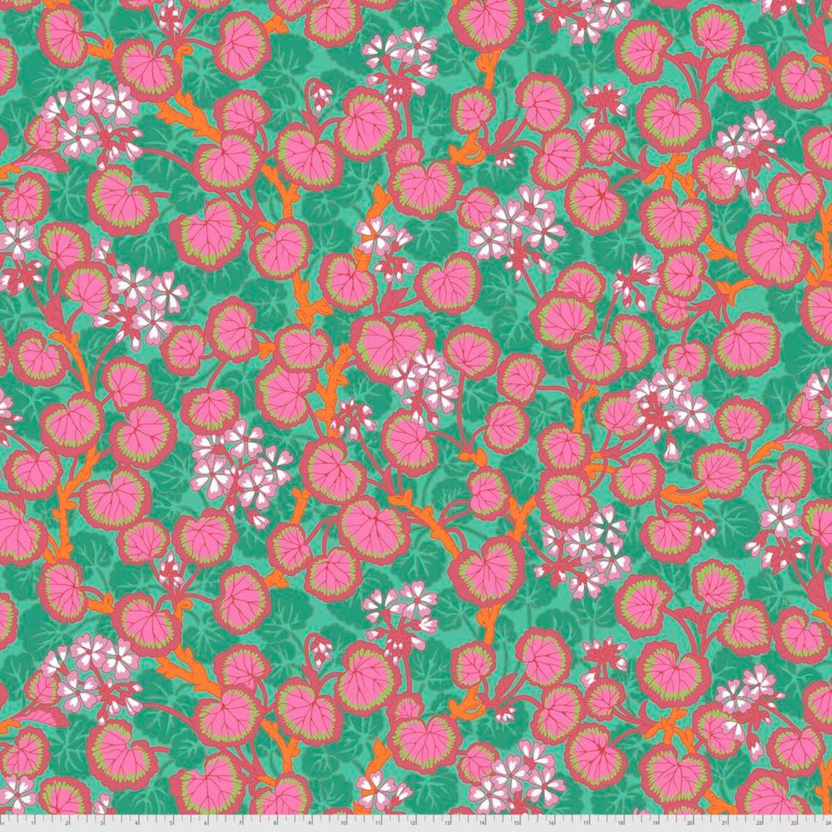 Kaffe Fassett Collective Climbing Geraniums Duckegg