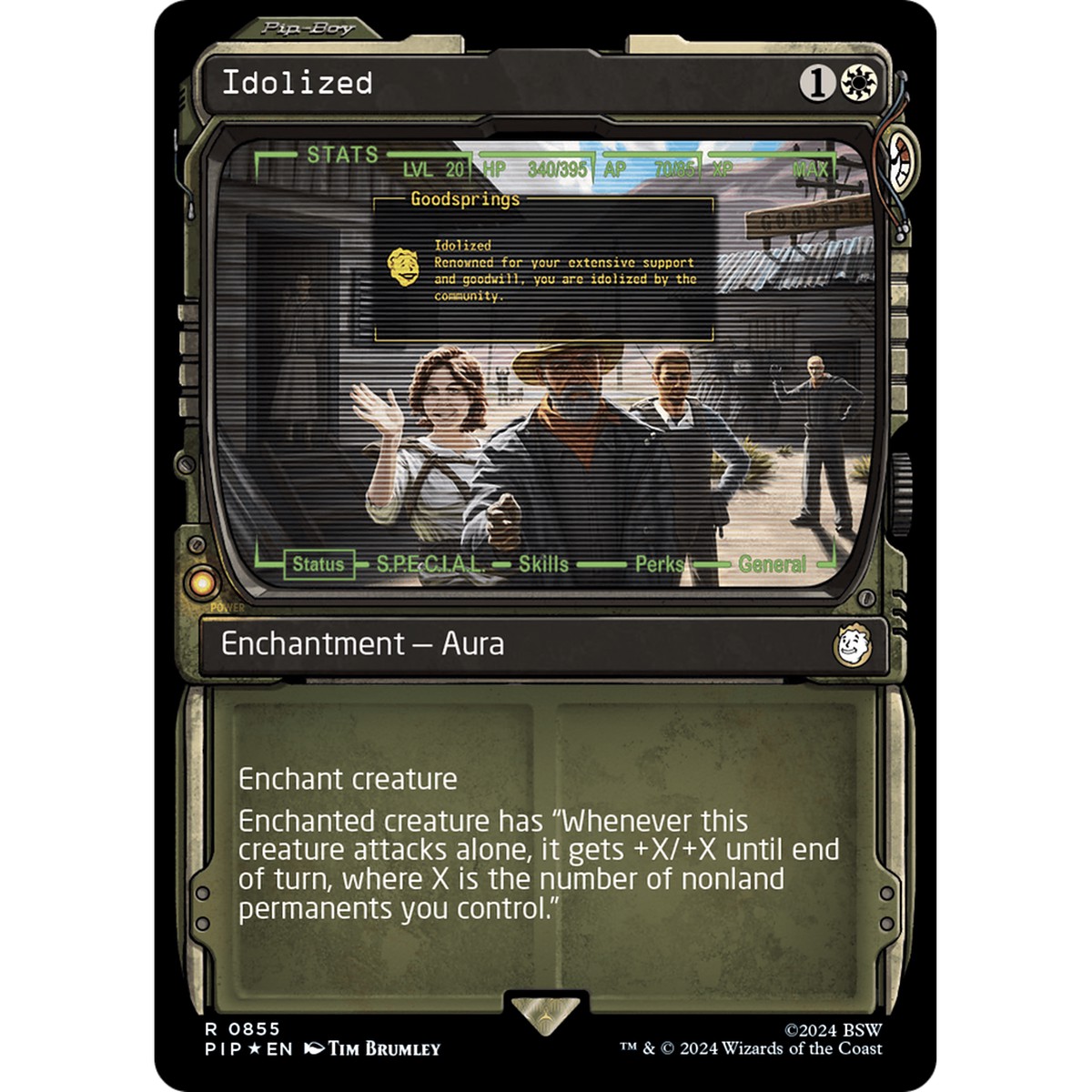 Idolized (PIP-855) - Fallout: (Showcase) Foil