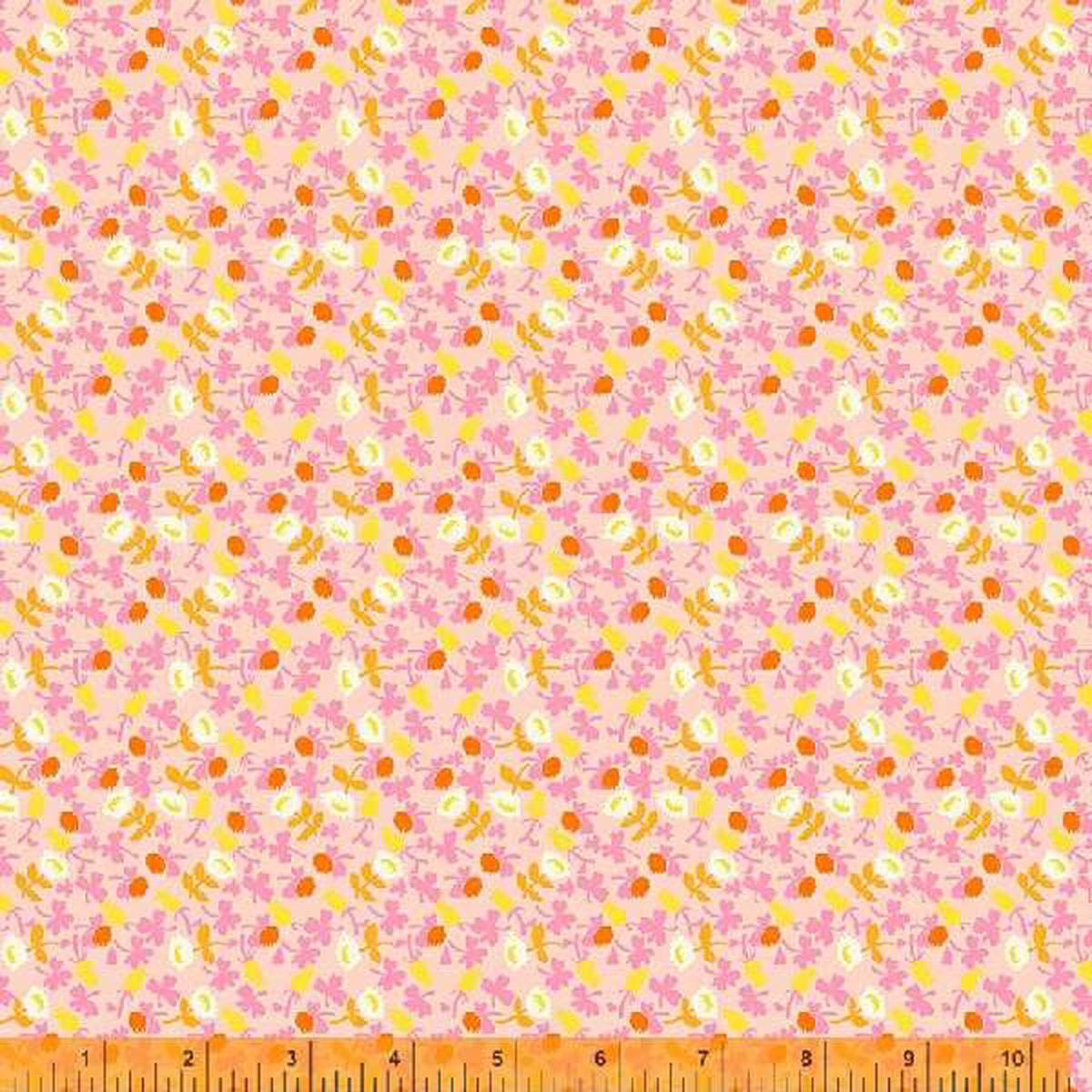 Lucky Rabbit Calico Pink