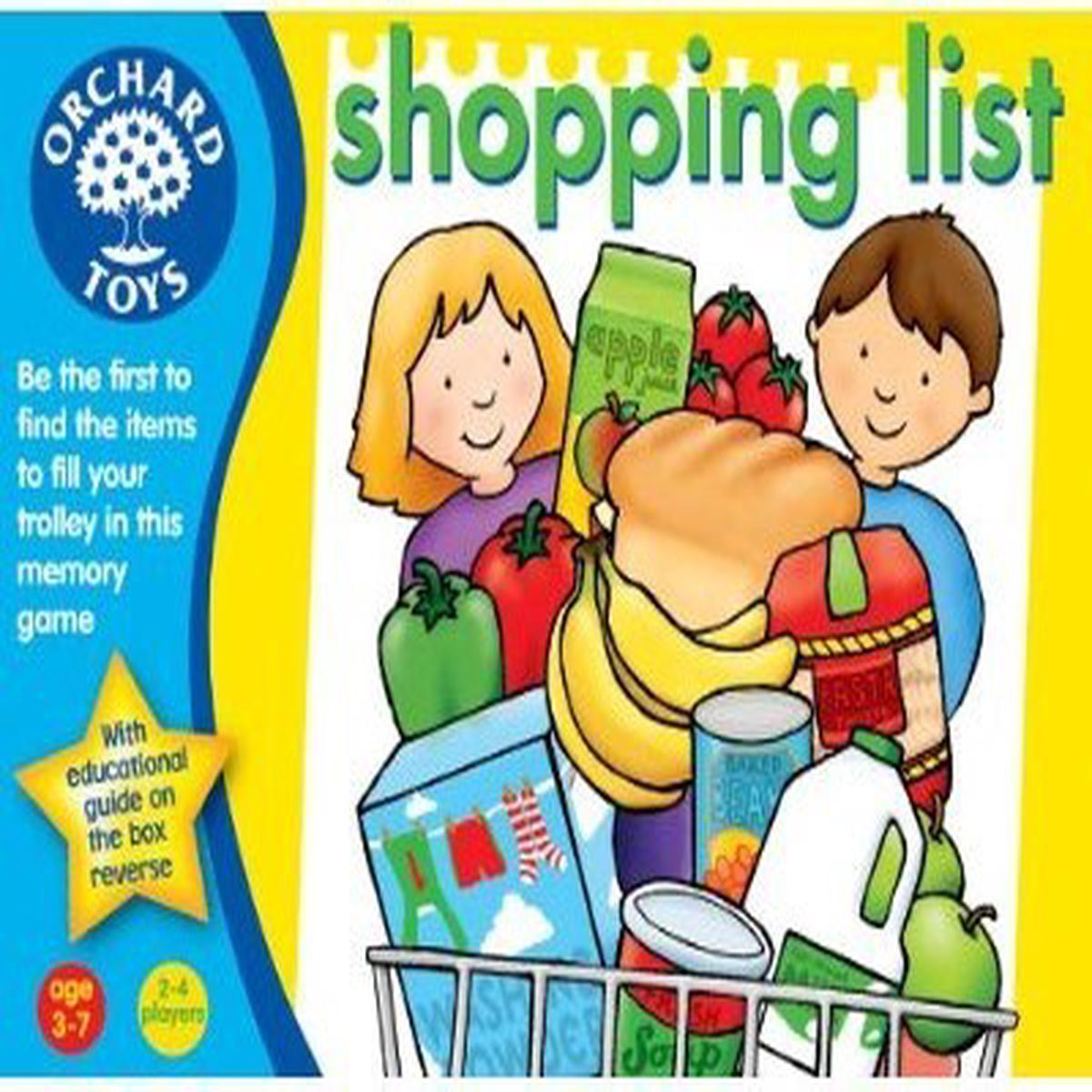 Shopping List - Orchard