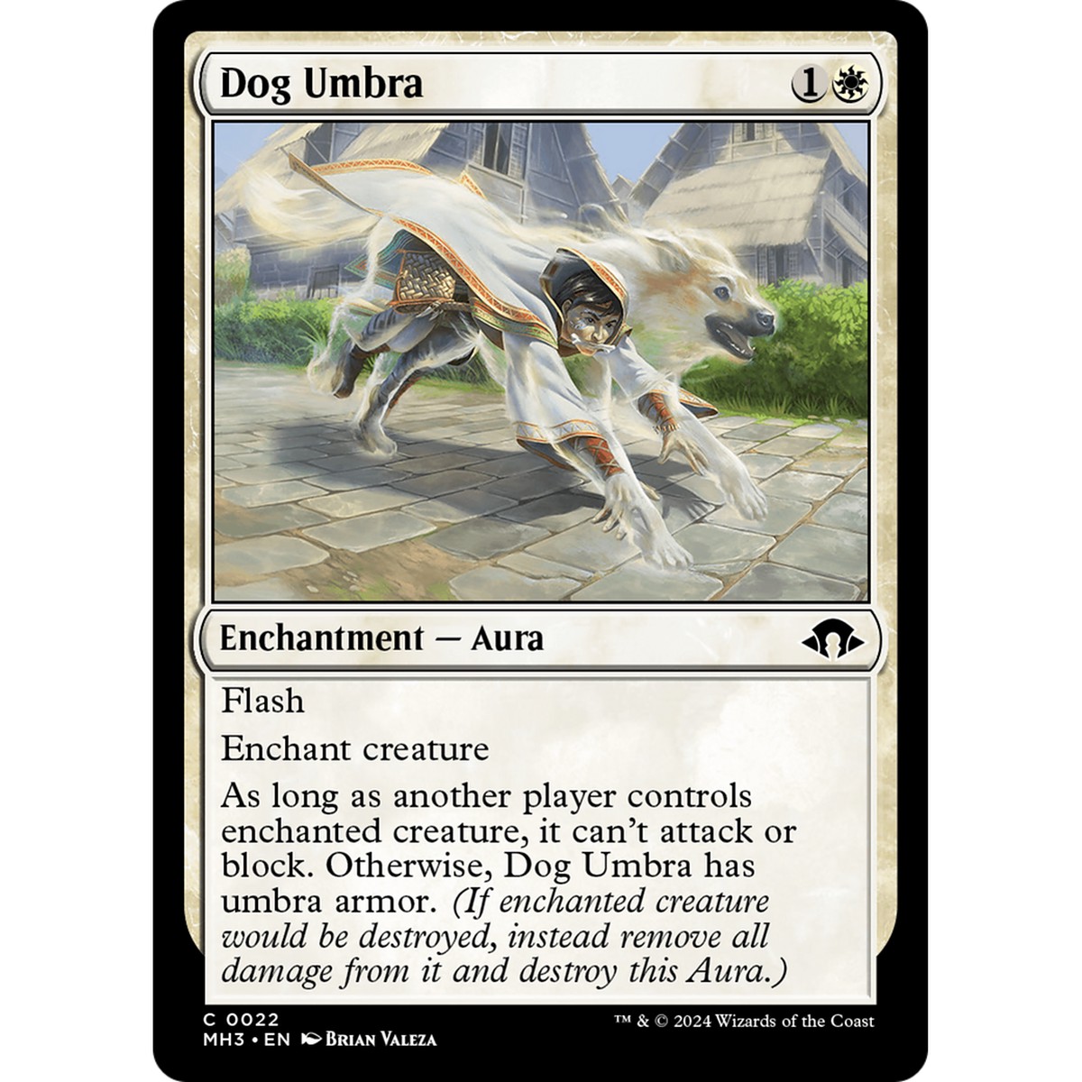 Dog Umbra (MH3-022) - Modern Horizons 3 Foil
