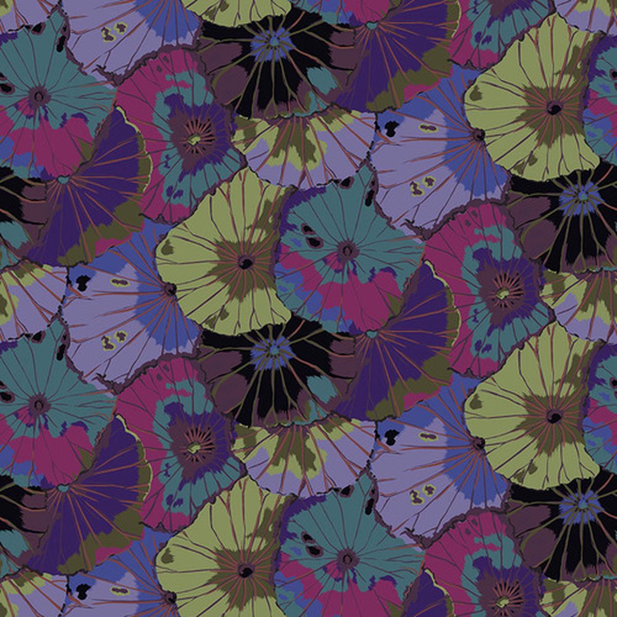 Kaffe Fassett Collective Lotus Leaf Dark