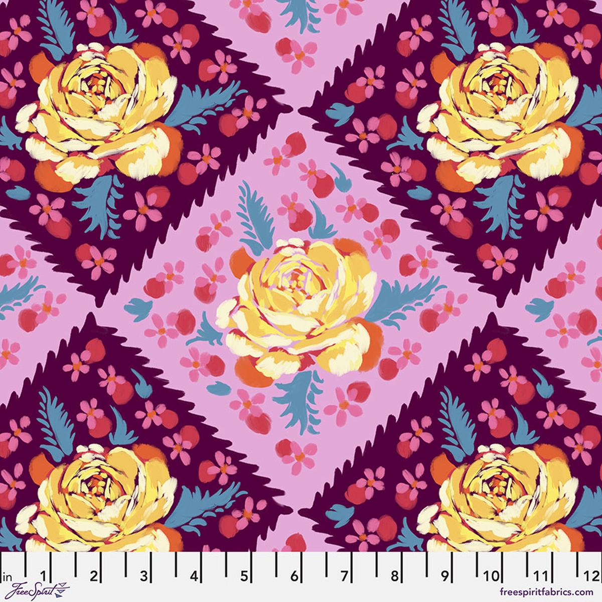 Fluent Rose Tile Plum